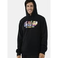 thumbnail image 4 of Super Mario Men's Graphic Hoodie with Long Sleeves, Sizes XS-3XL, 4 of 6
