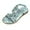 Blue, variant on Girls Everyday Shoes Girls Sandals Girl Princess Sandals Rhinestone Slingback Sandals Sandals Elastic Ankle Strap Casual Bohemian Beach Shoes