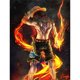thumbnail image 1 of Bordado de Hilo Punto de Cruz Completo 11CT Algodón Wdftyju One Piece-Portgas D Ace Impreso, 1 of 9