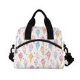 thumbnail image 6 of FORMRS Reusable Lunch Bag for Work School Leakproof Insulated Cooler with Adjustable Shoulder Strap, Colorful Ice Cream Pattern, 6 of 6