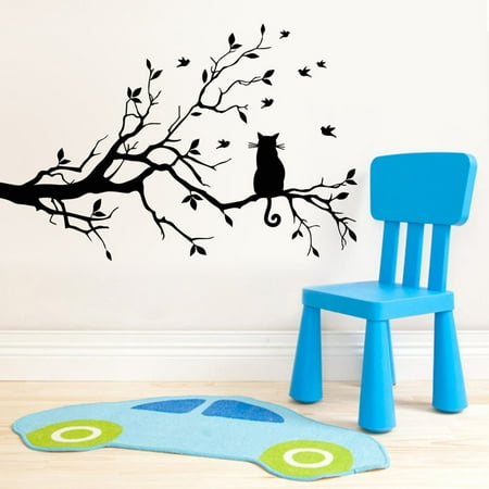 Tree Branch Bird Removable Pvc Wall Sticker Living Room Bedroom Stickers Home Decoration Wallpaper Decals Canada - Wall Stickers Home Decor Wallpaper Tree Branch Bird Removable Pvc Wall Sticker Living Room Bedroom Stickers Home Decoration Wallpaper Decals Canada - Wall Stickers Home Decor Wallpaper