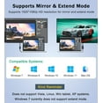 thumbnail image 5 of USB 3.0 to HDMI Adapter (7-in-1), USB 3.0 Hub with HDMI 1080P, USB C Data & Power Ports, Docking Station for Monitor, PC, Laptop, Desktop Support Windows 7/8/10 & Mac OS, 5 of 7