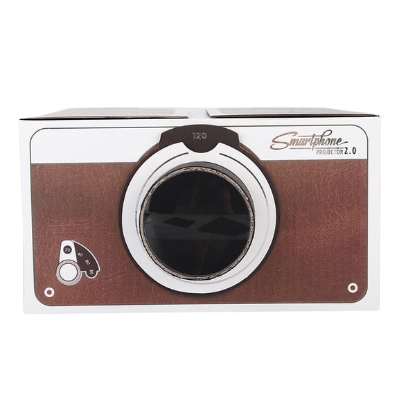 Diy Cardboard Smartphone Projector ,Mini Phone Projector, Portable Smart Mobile Phone Projector,Second-generation Home Cinema