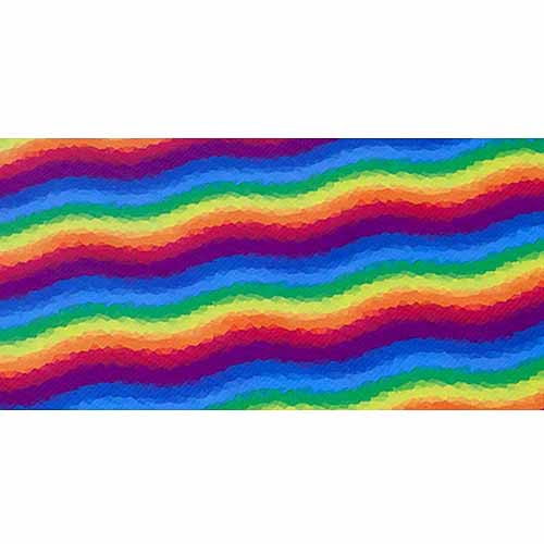 Duck Brand 8.25"x10" Rainbow Duct Tape Sheet