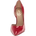 thumbnail image 2 of Sam Edelman Delores Ruby Red Pointed Toe Stiletto Heel Slip On Fashion Pumps (RUBY RED, 9.5), 2 of 3