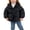 A39 Black, variant on Trikvn Toddler Girls Winter Puffer Jacket Hooded Warm Thick Coat Long Sleeve Quilted Zip Up Outerwear with Pockets Kids Casual Cold Weather Clothes for School Outdoor