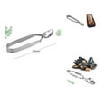 thumbnail image 2 of 2 Pcs Caracoles Pinzas de material acero Inoxidable Herramienta De Cocina Pesada, 2 of 9