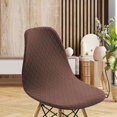 thumbnail image 3 of Funda estirable para silla, funda de repuesto, funda para sillas de comedor, funda para silla, de asiento para Bar, hogar, , sala Marrón Macarena forro de asiento, 3 of 7