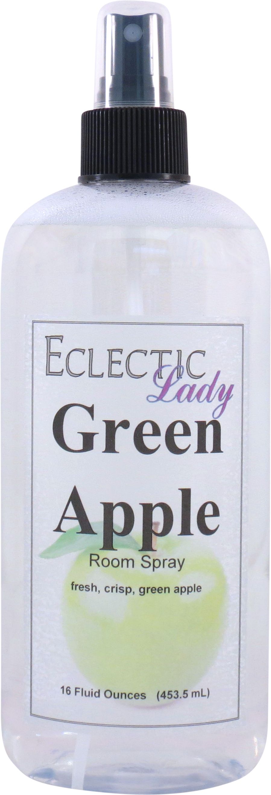 Green Apple Room Spray by Eclectic Lady, 16 Ounces, Fragrant Aromatic