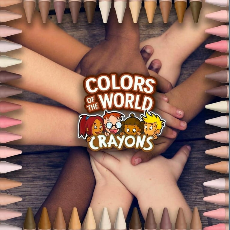 Colors of the World Crayola skin tone crayons