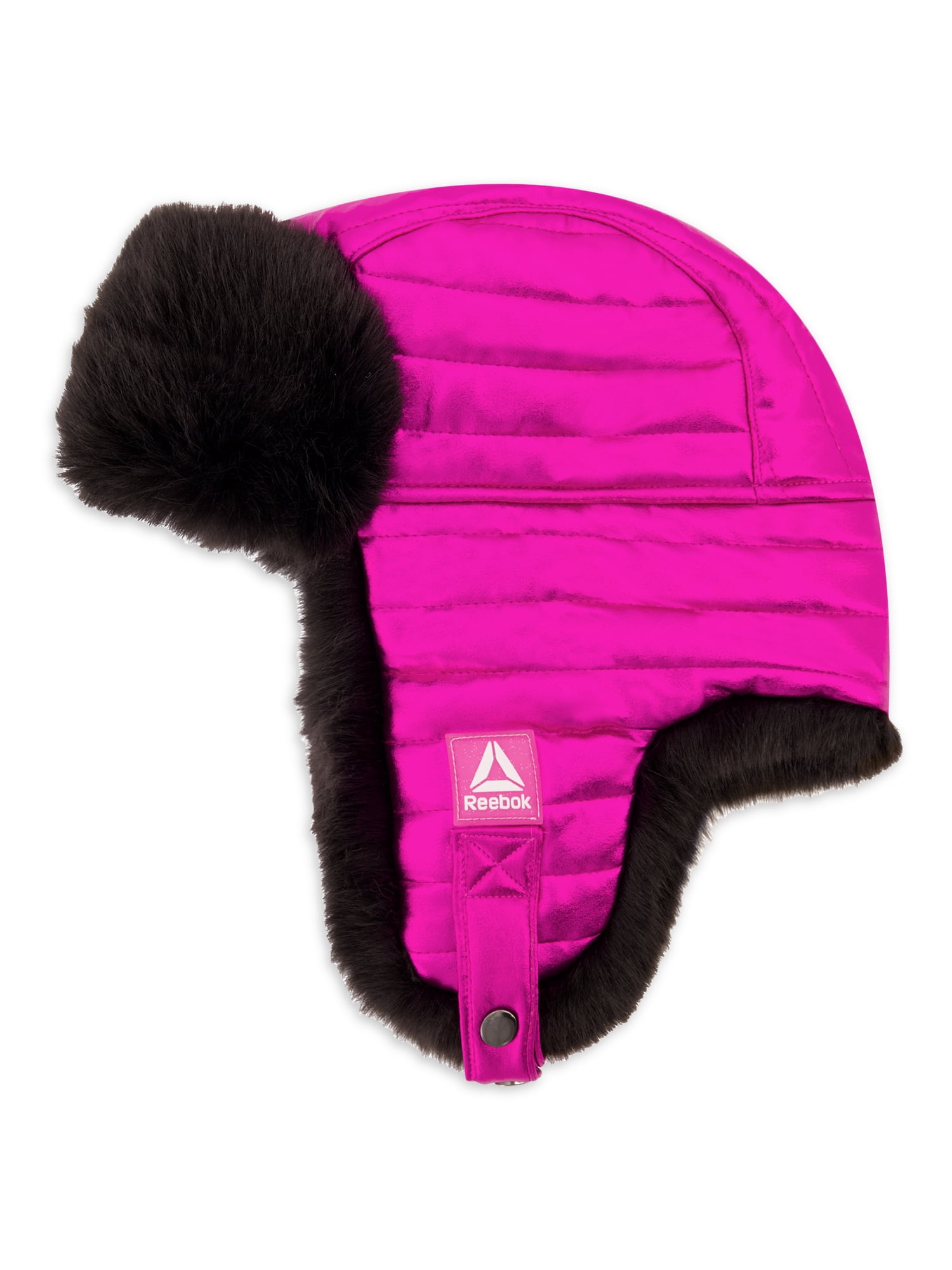 Reebok Girls Trapper Hat and Tech Glove 2 Piece Set, One Size