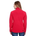 thumbnail image 2 of Ladies' Rocklin Fleece Half-Zip - TEAM RED - XS, 2 of 3