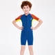 thumbnail image 2 of Greeniant Trajes de neopreno para niños, traje de buceo ultrafino de secado rápido, pantalones de manga corta, traje de baño para jóvenes, buceo, Deportes acuáticos naranja M Greeniant OD003672-07, 2 of 6