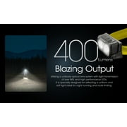 Nitecore NU25 400 Lumens Ultralight Rechargeable Headlamp