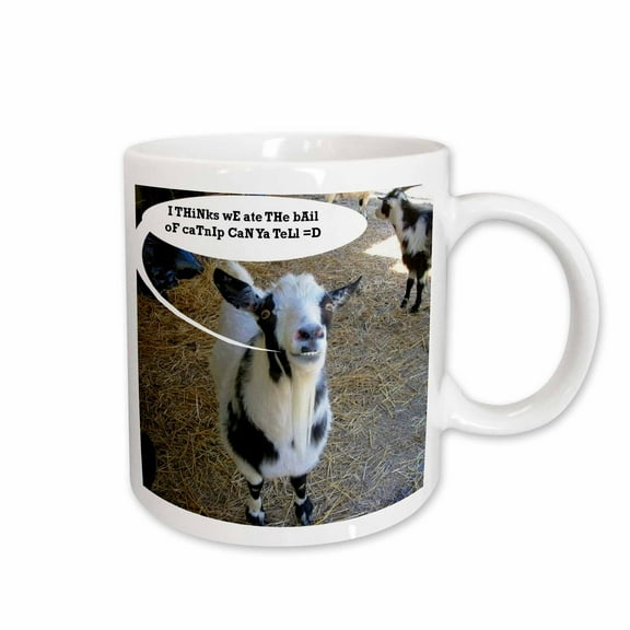 3drose, Gruff the Goat, 15oz Mug