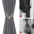 thumbnail image 4 of Paquete de 2 alzapaños para cortinas, prácticos alzapaños de cuerda decorativos para cortinas finas o gruesas para ventanas de hogar y oficina, 4 of 5