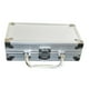 thumbnail image 1 of Carcasa de chip de aluminio Portador de chip Portatarjetas Contenedor de almacenamiento, estuche de transporte 300 fichas, 1 of 9