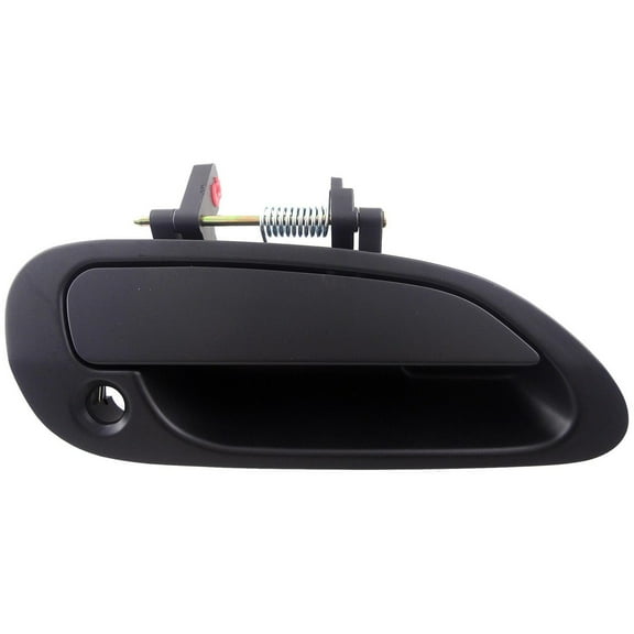 Dorman 81963 Front Passenger Side Exterior Door Handle for Specific Honda Models, Smooth Black