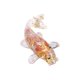 thumbnail image 1 of Adornos pequeños de grava de cristal natural con forma de pez, adornos decorativos de superficie, regalos, adornos para el coche, 1 of 3
