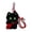 Red, variant on Cute Black Cat Plush Keychain Soft Kitten Stuffed Animal Pendant with Crochet Bag & Star Eyes Detachable Strap Gothic Clip-On Kitten Charm for Backpacks Phones Gifts Kids Adults