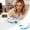 B, variant on SIMDOO Automatic Pill Dispenser with Alarm Reminder, 7-Day Electronic Pill Organizer with Multiple Alerts, Portable Medication Dispenser for Home Use