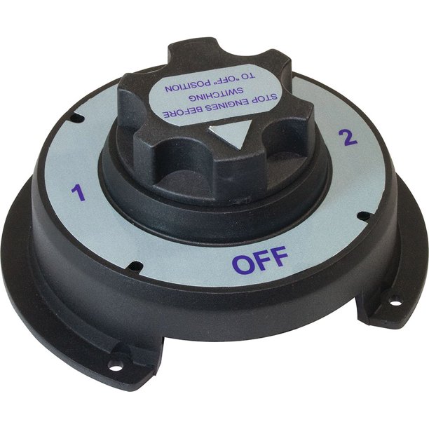 SeaSense OFF/1/BOTH/2 HeavyDuty Battery Disconnect Switch Walmart