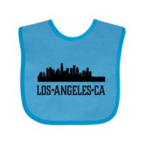 Inktastic Los Angeles California City Skyline Boys or Girls Baby Bib