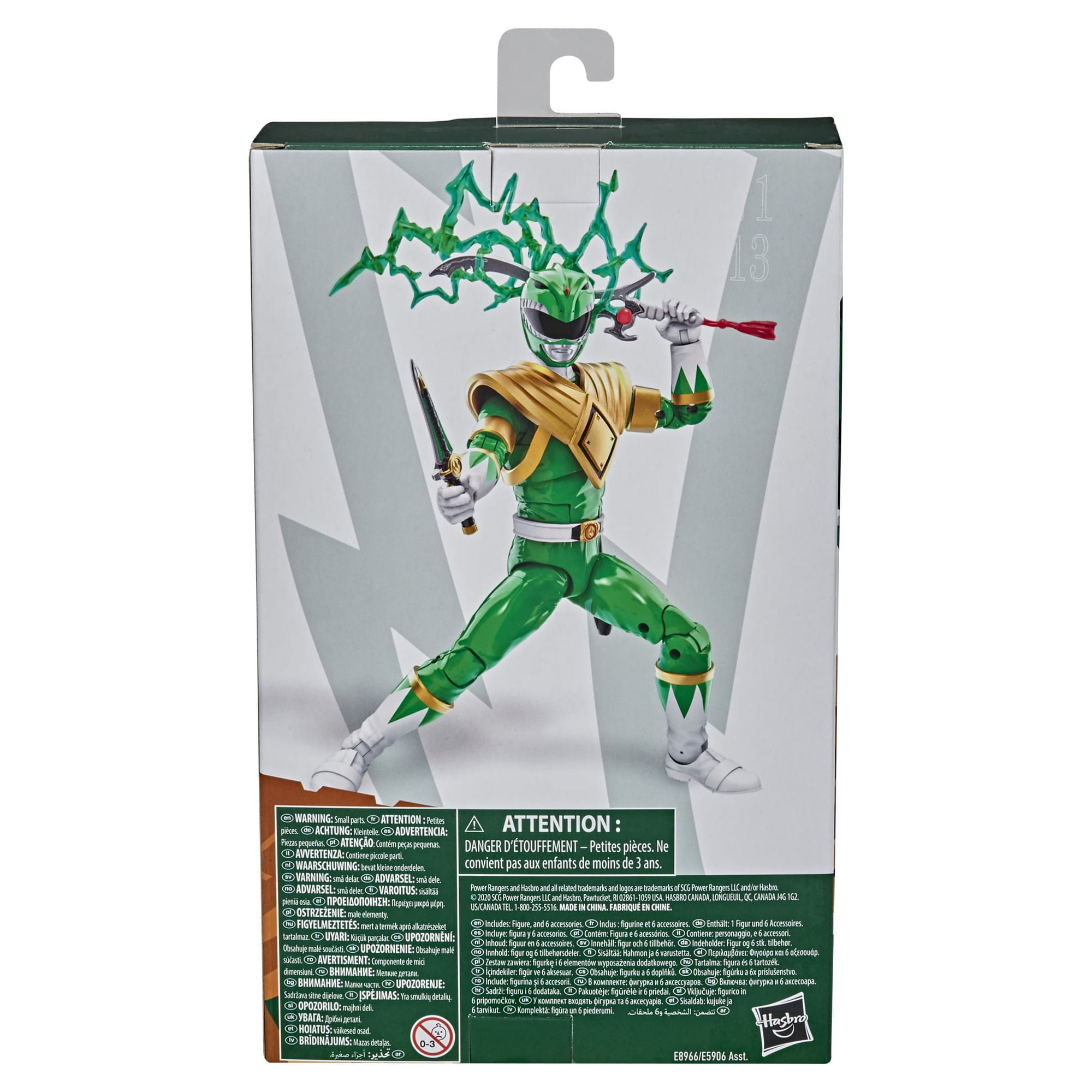 Hasbro Power Rangers Lightning Collection Mighty Morphin Green Ranger  Action Figure Merchandise - Zavvi US