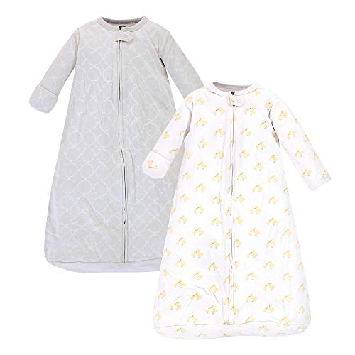 Uni Baby Cotton Long-Sleeve We le Sleeping Bag, Sack, Blanket, Duck, 3-9 Months
