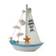 thumbnail image 5 of Modelo de velero, artesanía con temática náutica, adorno decorativo hecho a mano para la decoración del hogar. Estilo D, 5 of 8