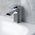 thumbnail image 4 of llave niagara monomando baja para lavabo de baño 17.5 cm cromo pulido, 4 of 5