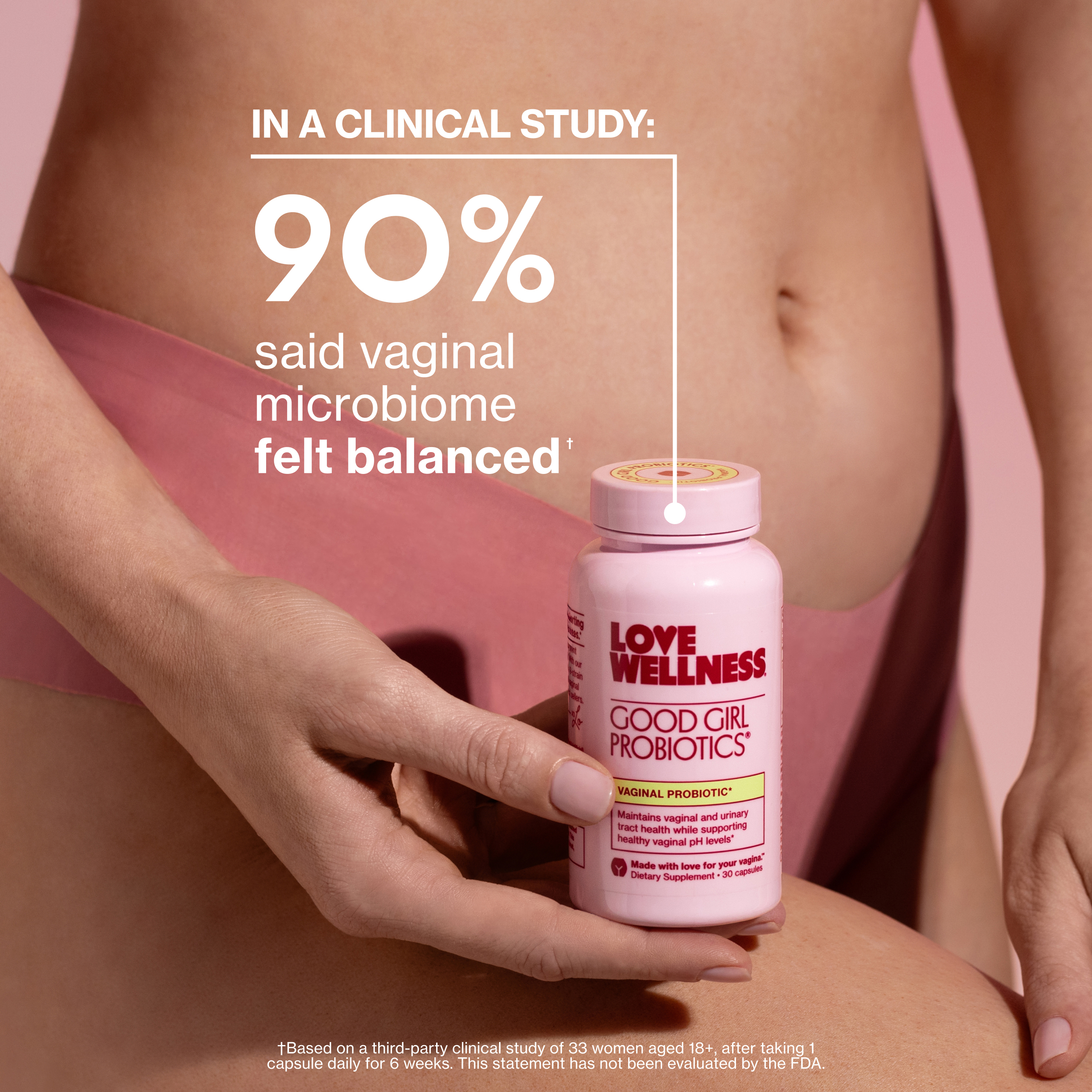Love Wellness Good Girl Vaginal Probiotics, 30 Capsules photo 7