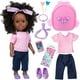 thumbnail image 1 of Set de silicona realista para bebé niña negra de 14.5 pulgadas de Ecore Fun, 1 of 7