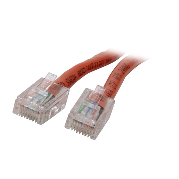 Belkin Cat5e Crossover Cable - RJ-45 Male Network - RJ-45 Male Network - 7ft - Orange