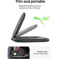 thumbnail image 6 of Belkin MagSafe-Compatible iPhone Charger - 3-in-1 Magnetic Foldable Charger 15W - Qi2-Certified Wireless Charging Station for iPhone 16, Apple Watch, AirPods w/Non-Slip Base, PSU Included - Black, 6 of 8