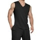 thumbnail image 2 of pstuiky Camisetas sin mangas para hombre, Traje deportivo y de ocio de manga corta con cuello redondo para hombre. Chaleco para hombre xl, 2 of 7