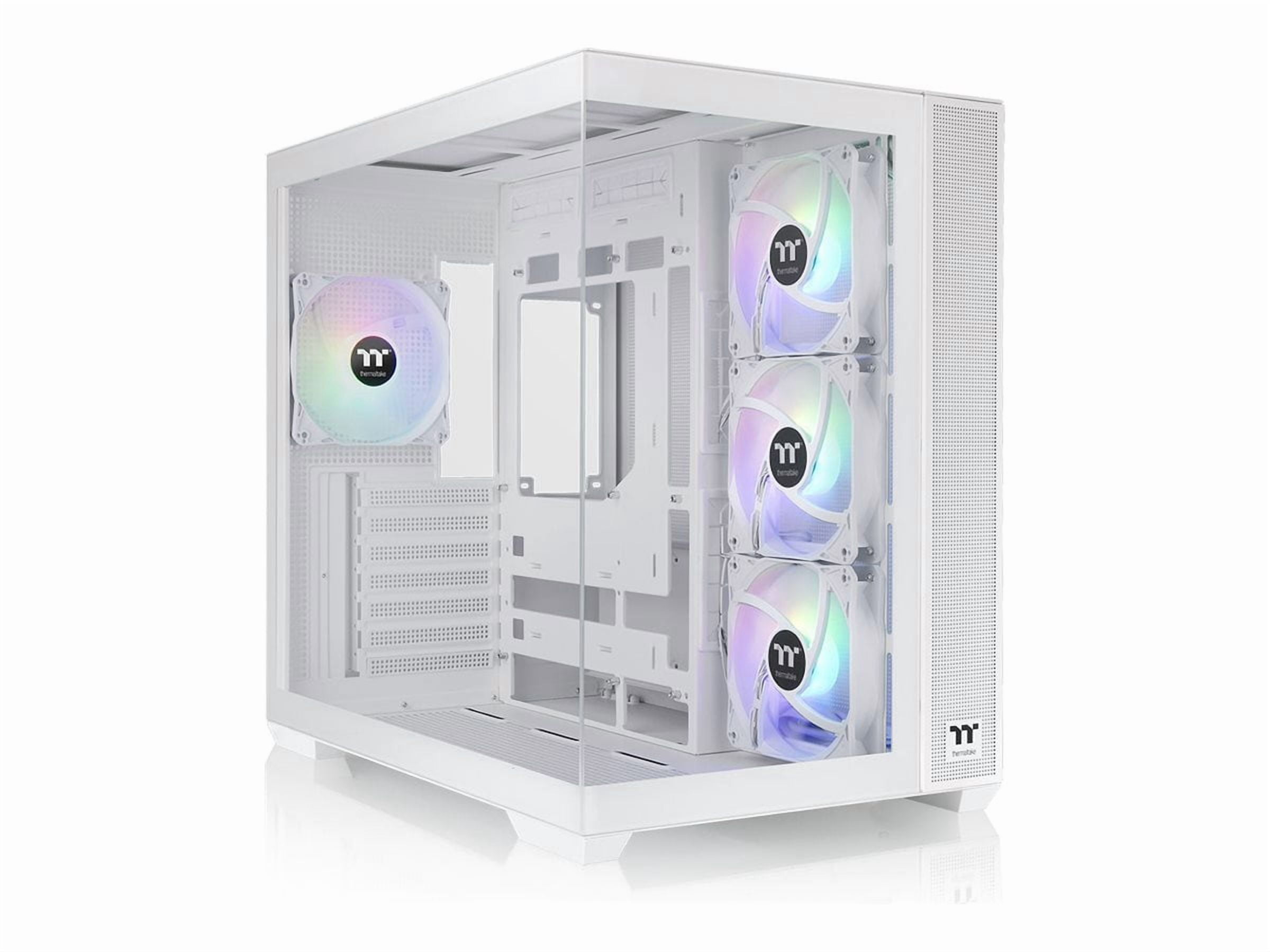 LIAN LI O11 EVO RGB White Aluminum/Steel ATX Mid Tower Gaming