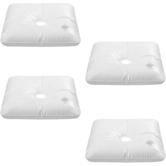 YALLOVE 4 Packs Water Weight Bags for Balloon Column Stand and Arch, Square Thickened Water Fillable Base for Party Supplies Accessories