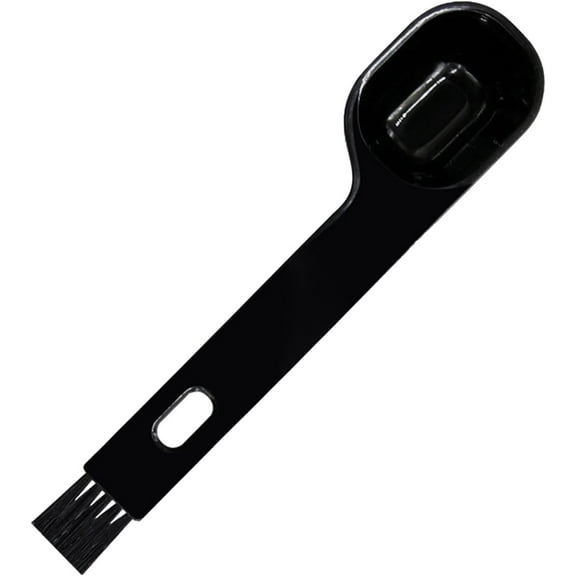 Barista Cleaning Brush,Reusable Espresso Tool,Space Saver Cafe Grinder Brush,Portable Grinder Brush,Coffee Cleaning Brush with Coffee Spoon,Grinder Cleaning Brush for Grinder,Kitchen,Home.