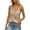 Gold, variant on Camisoles And Tanks For Everyday Wear Stylish V Neck Design For Home And Leisure Pairs Well With Denim Ideal For Spring And Summer Spaghetti Strap Tops for Women