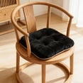 thumbnail image 6 of Yhmxh Tufted Corduroy Chair Cushion with Ties, 17.32"x16.14" Thickened Non-Slip Seat Pad for Dining Chair, Kitchen, Office, Patio, Soft Plush Chair Pillow for Home Decor, Multiple Colors Available, 6 of 6
