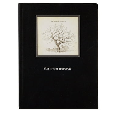 Black Tree Hardbound Sketchbook by Artist's Loft - Acid Free and Smudge Resistant Paper - Sketch Pad for Drawing - Sketching - Writing - 1 Pack