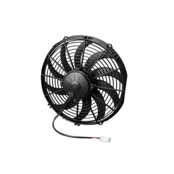 Frostbite by Holley Ventilateur de Refroidissement 30102029 Spal; Électrique; 1451 Pieds Cubes par Minute; Diamètre 12 Pouces; 10 Pales; avec Capot en Plastique