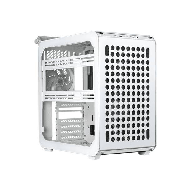 Cooler Master QUBE 500 Flatpack White Small High Airflow Mid-Tower