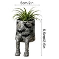 thumbnail image 6 of Clearance! Whimsical Halloween Hanging Legs Planter, Bat, 6 of 9