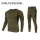thumbnail image 2 of Sonducket Ropa interior térmica de invierno para hombre, mallas para mantener el calor, conjuntos de ropa, calzoncillos de compresión transpirables, ropa Camisetas Verde oscuro SG Sonducket AP013256-04, 2 of 6