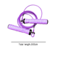 thumbnail image 2 of Cuerda de salto de cable de longitud ajustable para fitness con mango de agarre giratorio MFZFUKR CPB-DE-SSW1001-4, 2 of 5