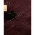 thumbnail image 3 of AARISH RUGS Wool Hand-tufted Area Rugs: Comfort, Craftsmanship & Contemporary Style Living Room Carpet, Modern Trace Rug for Hallway (Plum), 3 of 5