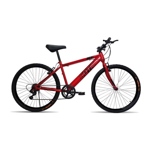 Bicicleta Jaguar Gotic 6 Velocidades Rodada 24 Rojo