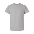 thumbnail image 5 of Gildan Light Cotton Short Sleeve T-Shirt, Modern Classic Fit Crewneck Tee for Men, Sport Grey, S, 5 of 5